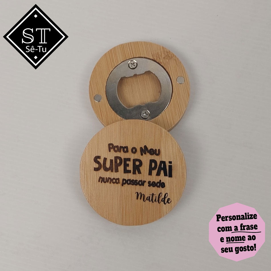 Abre Cápsulas para o Meu pai Nunca passar Sede